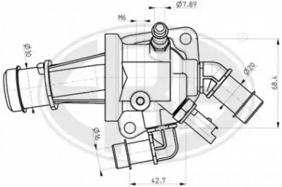 WILMINK GROUP wg1492696 -  Термостат, охлаждающая жидкость